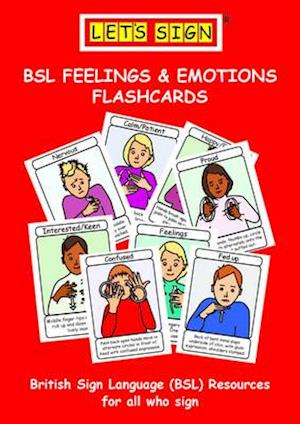 Let's Sign BSL Feelings & Emotions Flashcards