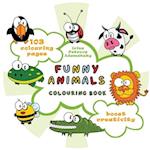 Funny animals. Colouring book. 
