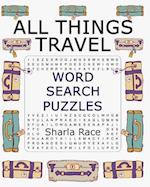 All Things Travel Word Search Puzzles