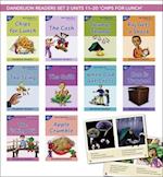 Phonic Books Dandelion Readers Set 2 Units 11-20 (Two-letter spellings sh, ch, th, ng, qu, wh, -ed, -ing, -le)