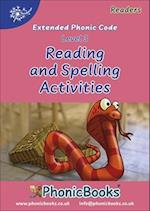 Phonic Books Dandelion Readers Reading and Spelling Activities Vowel Spellings Level 3 (Four to five vowel teams for 12 different vowel sounds ai, ee, oa, ur, ea, ow, b‘oo’t, igh, l‘oo’k, aw, oi, ar)