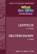 What the Bible Teaches - Leviticus to Deuteronomy