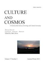 Culture and Cosmos Vol 17 Number 2