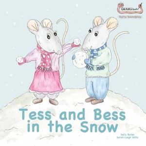 Tess and Bess in the Snow