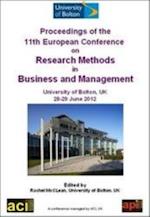 Proceedings of the 11th European Conference on Research Methods : ECRM 2012