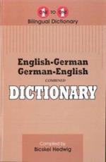 English-German & German-English One-to-One Dictionary