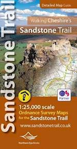 Walking Cheshire's Sandstone Trail - OS Map Book
