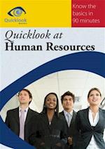 Quicklook at Human Resources