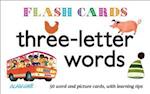 Three–Letter Words – Flash Cards