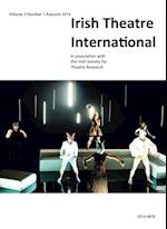 Irish Theatre International: : Vol. 3 No. 1 Autumn 2014