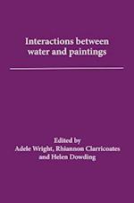 Interactions of Water with Paintings
