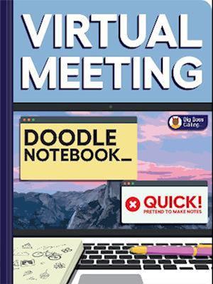 Virtual Meeting Doodle Notebook