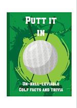 Putt It In Pocket Sports Book