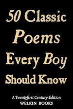50 Classic Poems Every Boy Should Know