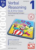 11+ Verbal Reasoning Year 3/4 GL & Other Styles Workbook 1