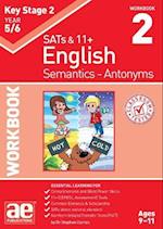 KS2 Semantics Year 5/6 Workbook 2 - Antonyms