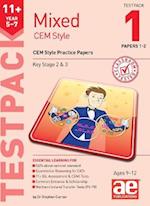 11+ Mixed CEM Style Testpack 1 Papers 1-2