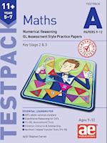 11+ Maths Year 5-7 Testpack A Papers 9-12
