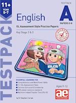11+ English Year 5-7 Testpack A Papers 5-8