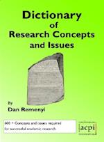 Dictionary of Research Concepts and Issues