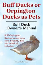 Buff Ducks or Buff Orpington Ducks as Pets. Buff Duck Owner's Manual. Buff Orpington Duck Pros and Cons, Care, Housing, Diet and Health All Included.