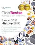 ClearRevise Edexcel GCSE History 1HI0 Crime and punishment in Britain