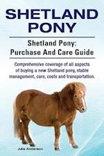 Shetland Pony. Shetland Pony