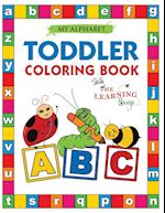 My Alphabet Toddler Coloring Book with The Learning Bugs