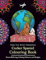 Cocker Spaniel Colouring Book