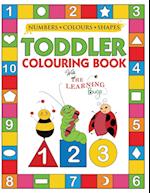 My Numbers, Colours and Shapes Toddler Colouring Book with The Learning Bugs