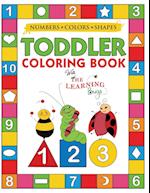 My Numbers, Colors and Shapes Toddler Coloring Book with The Learning Bugs