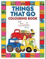 Things That Go Colouring Book with The Learning Bugs