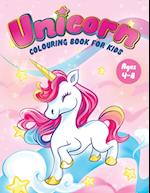 Unicorn Colouring Book for Kids Ages 4-8