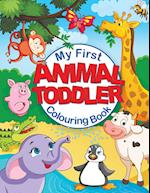 My First Animal Toddler Colouring Book