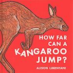 How far can a kangaroo jump?