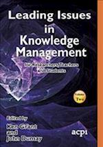 Leading Issues in Knowledge Management Volume 2 