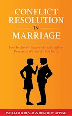 CONFLICT RESOLUTION IN MARRIAGE