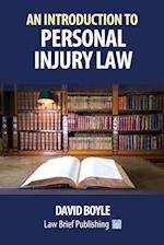 An Introduction to Personal Injury Law