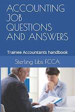 Accounting Job Questions and Answers