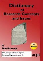 A Dictionary of Research Concepts and Issues - 2nd Ed