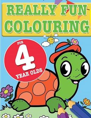 Really Fun Colouring Book For 4 Year Olds