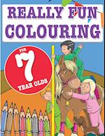 Really Fun Colouring Book For 7 Year Olds