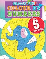 Really Fun Colour By Numbers For 5 Year Olds