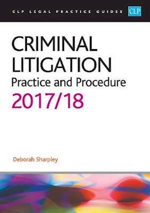 Criminal Litigation: 2017/2018