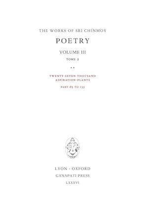 Poetry III, tome 2