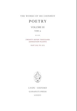 Poetry III, Tome 4