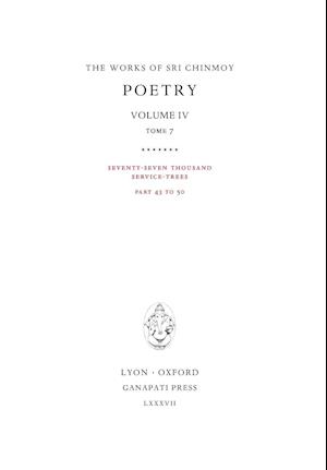 Poetry IV, tome 7