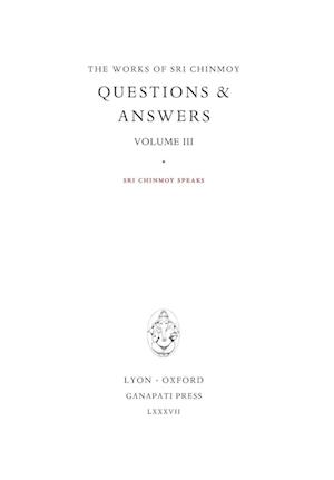 Answers III