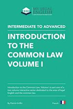Introduction to the Common Law, Vol 1