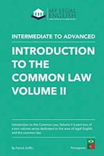 Introduction to the Common Law, Vol 2